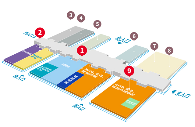 國際物聯(lián)網(wǎng)展·深圳站平面圖